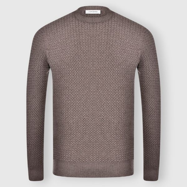 Picture of Micro cable crew neck