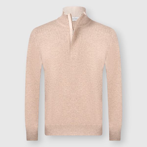 Immagine di Lupo zip con toppe e dettagli in alcantara 