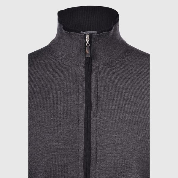 Picture of Full zip with buttons 