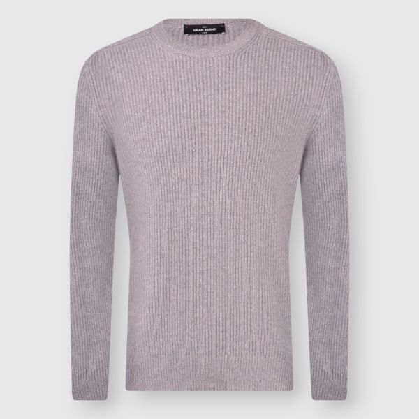 Immagine di Girocollo a coste in cashmere