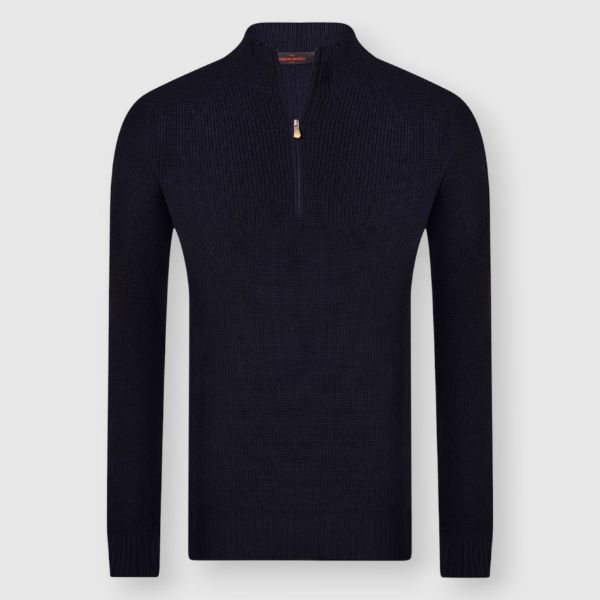 Picture of Rain wool mock zip