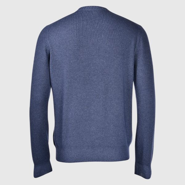 Picture of Ribbed details vintage crew neck