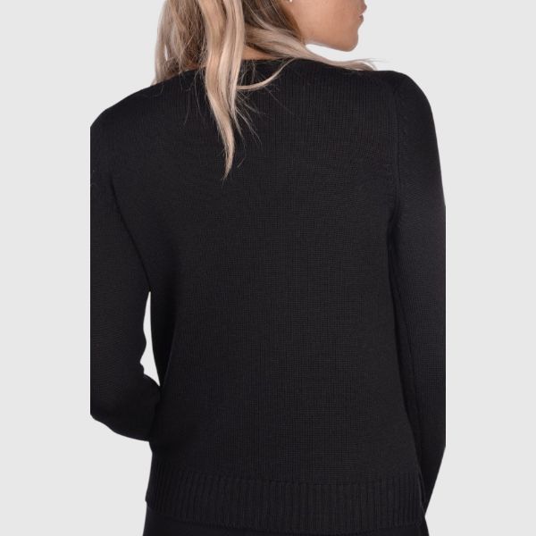 Picture of 3-ply merinos wool crew neck