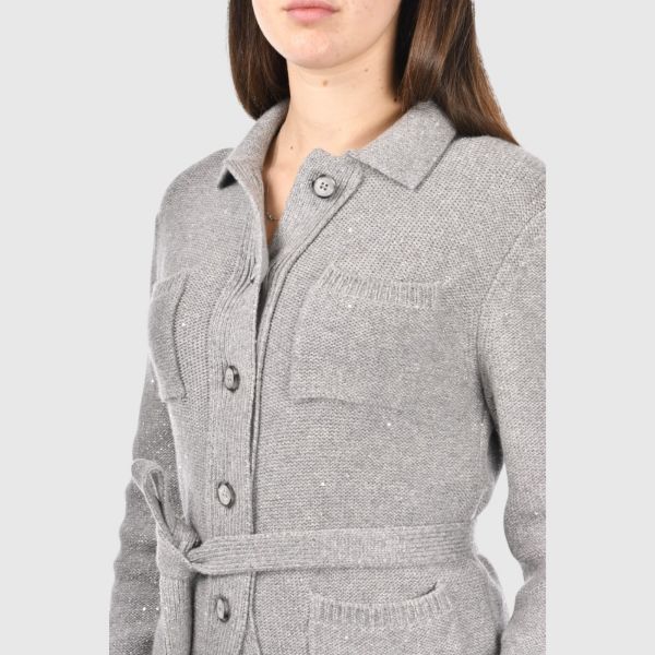 Picture of Micro sequins knit jacket