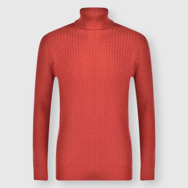 Picture of Micro cable turtleneck