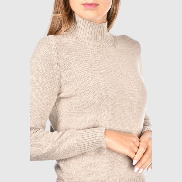 Picture of 3.ply merinos wool mock neck