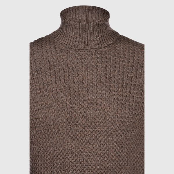 Picture of Micro cable turtleneck