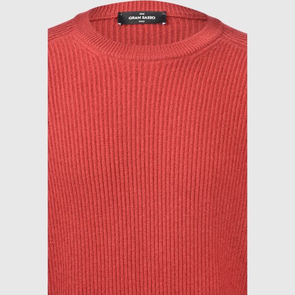 Picture of Fisherman's rib cashmere crew neck