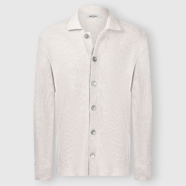 Immagine di Camicia in maglia a costa inglese