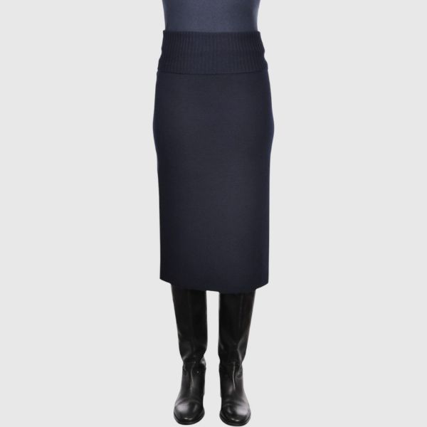 Picture of Full milano knit midi skirt