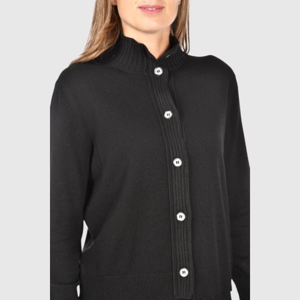 Picture of Buttons closure bomber jacket