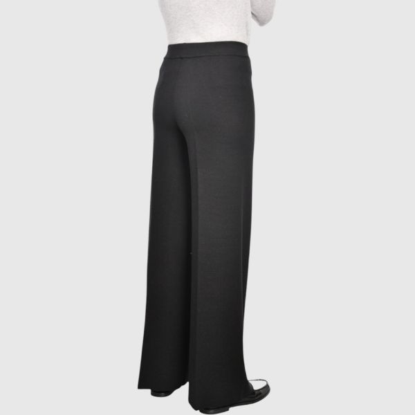 Immagine di Pantalone in maglia svasato punto stoffa