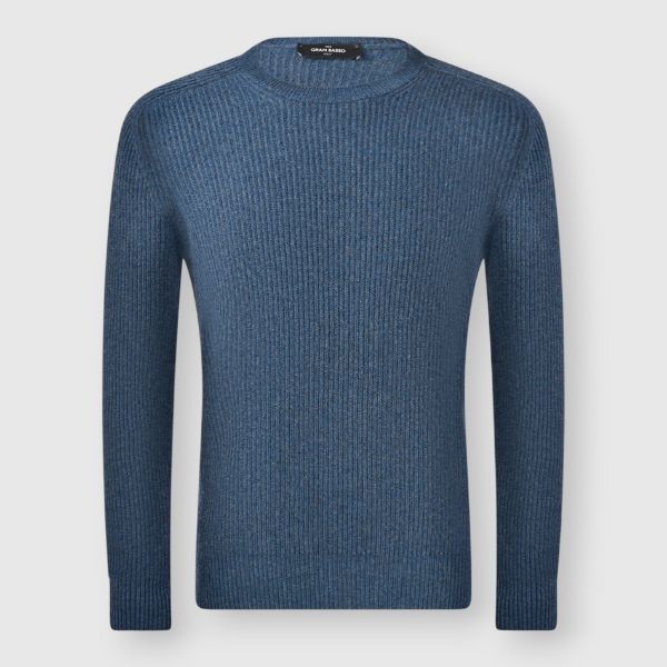 Picture of Fisherman's rib cashmere crew neck