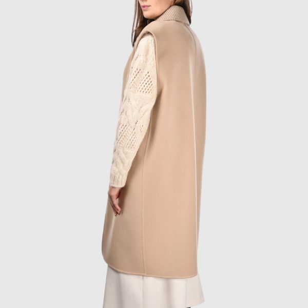 Immagine di Cappotto senza maniche in lana