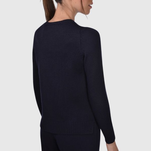 Picture of 3-ply merinos wool crew neck