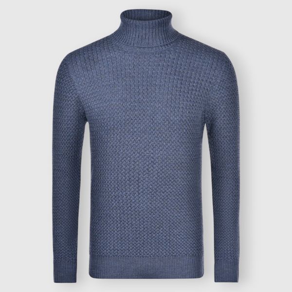 Picture of Micro cable turtleneck