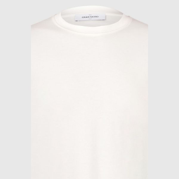 Immagine di T-shirt interlock cotone pima maniche lunghe