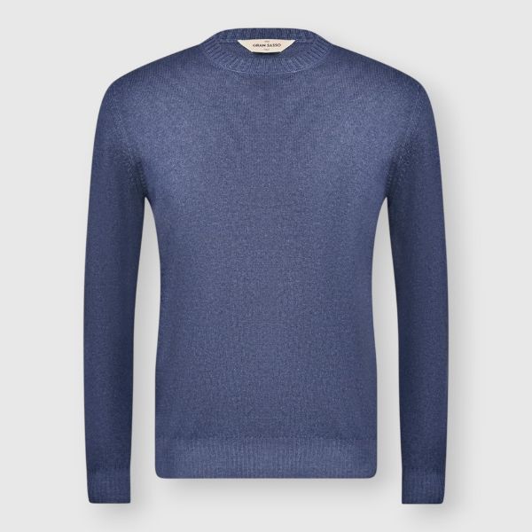 Picture of Ribbed details vintage crew neck