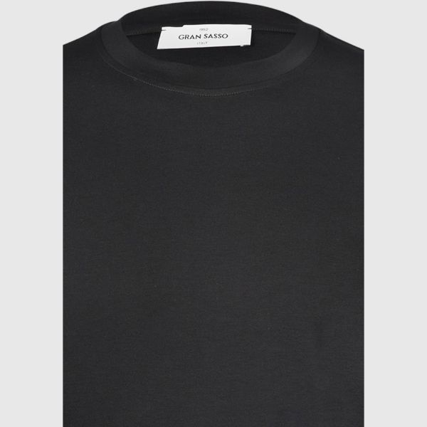 Immagine di T-shirt interlock cotone pima maniche lunghe