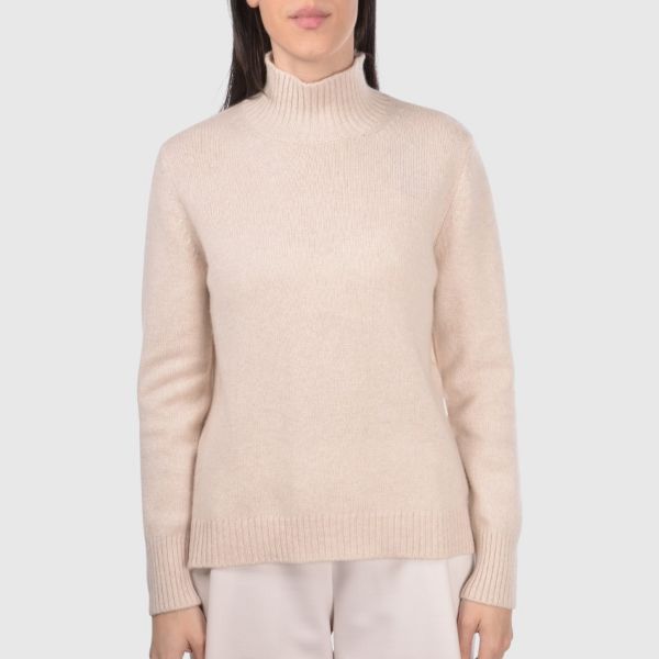 Picture of 2-ply cashmere mock neck