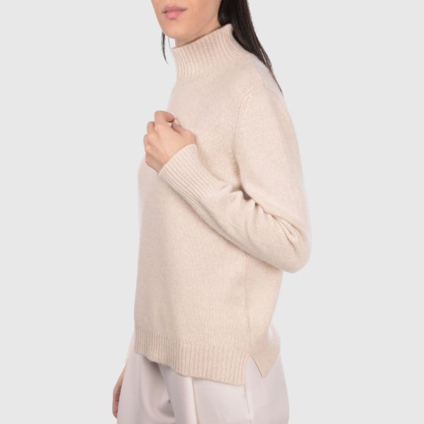 Picture of 2-ply cashmere mock neck