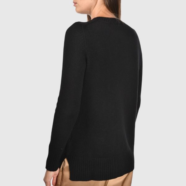 Picture of Side slits crew neck
