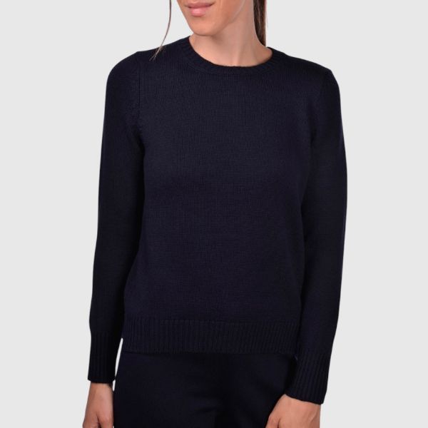 Picture of 3-ply merinos wool crew neck