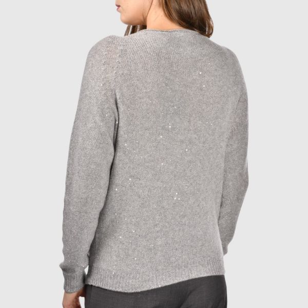 Picture of Micro sequins boat neck