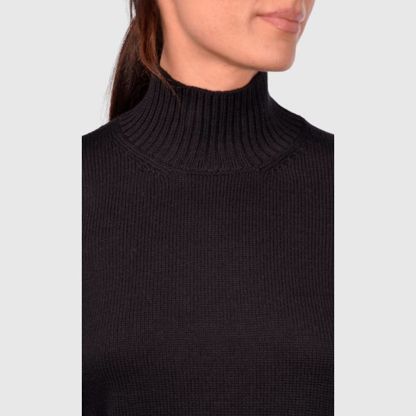 Picture of 3.ply merinos wool mock neck