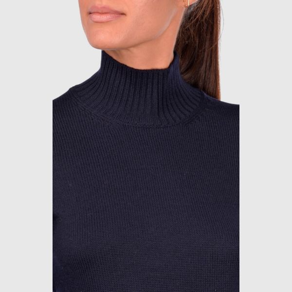 Picture of 3.ply merinos wool mock neck