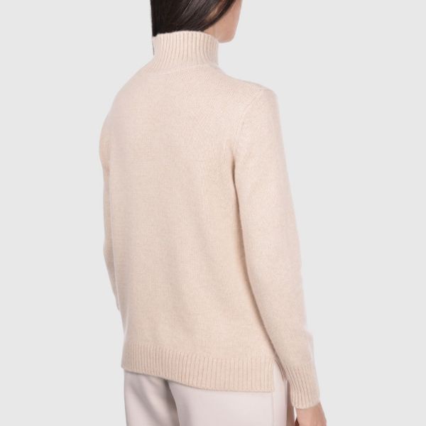 Picture of 2-ply cashmere mock neck