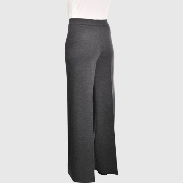 Immagine di Pantalone in maglia svasato punto stoffa