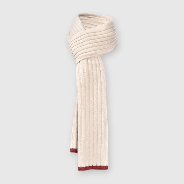 Picture of Ribbed cashmere scarf