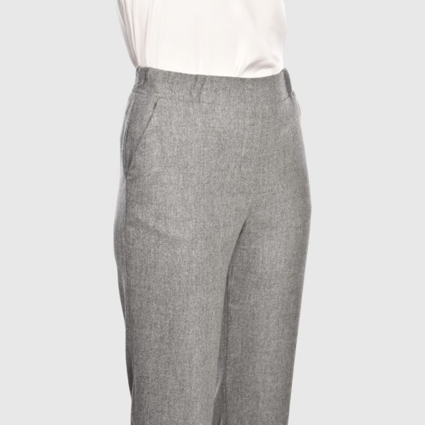 Immagine di Pantalone dritto in misto cashmere