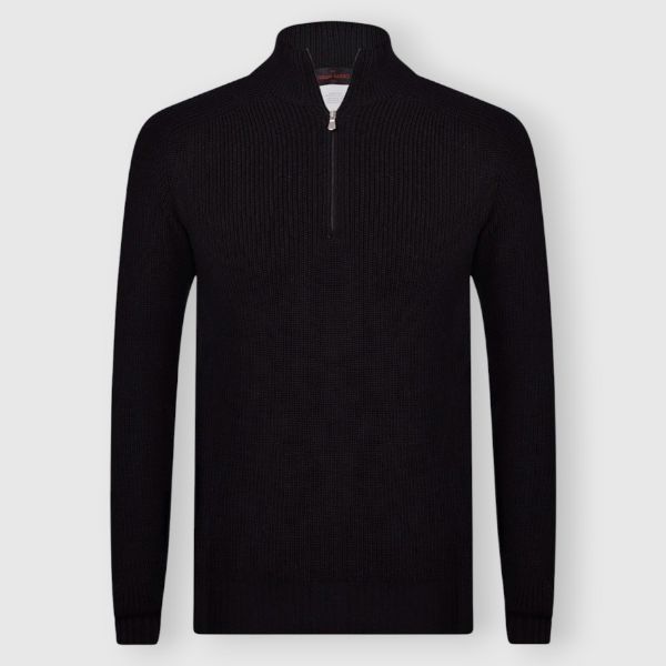 Picture of Rain wool mock zip