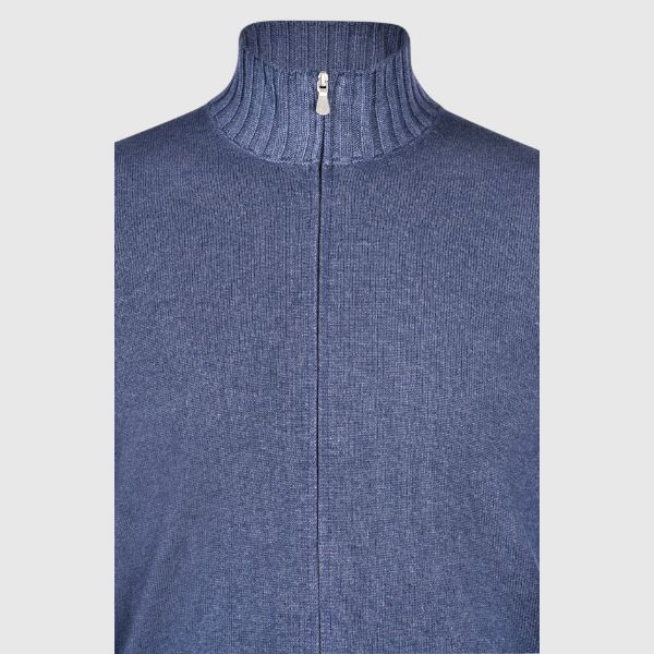 Immagine di Full zip vintage misto cashmere