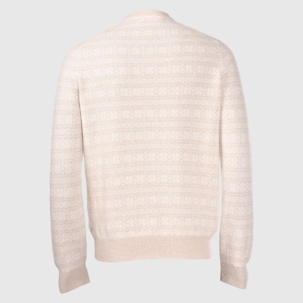 Picture of Patterned jacquard crew neck