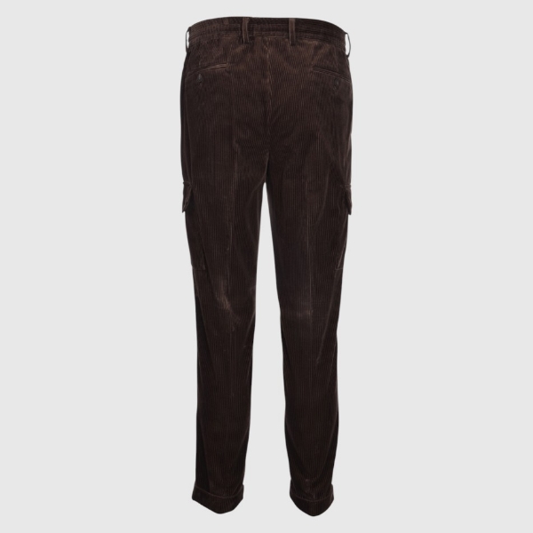 Immagine di Pantaloni cargo in velluto a coste