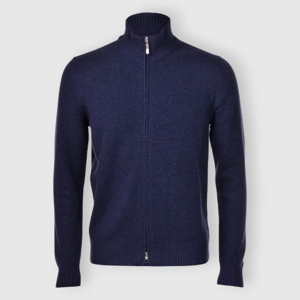 Picture of 2-ply cashmere full zip