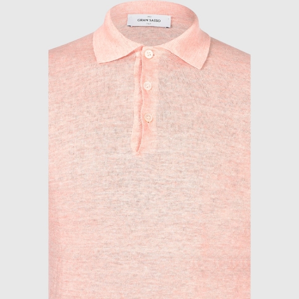 Picture of Knitted linen polo