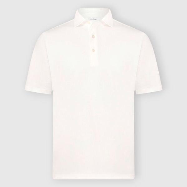 Picture of Interlock pima cotton jersey polo