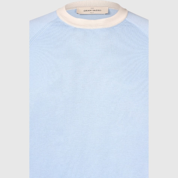 Picture of Organic cotton raglan knit t-shirt