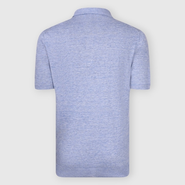 Picture of Knitted linen polo