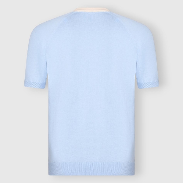 Picture of Organic cotton raglan knit t-shirt