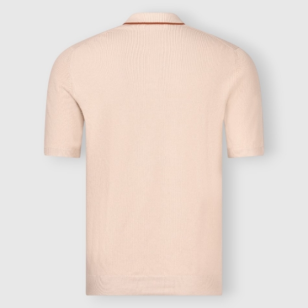 Immagine di Polo skipper in maglia chicco riso