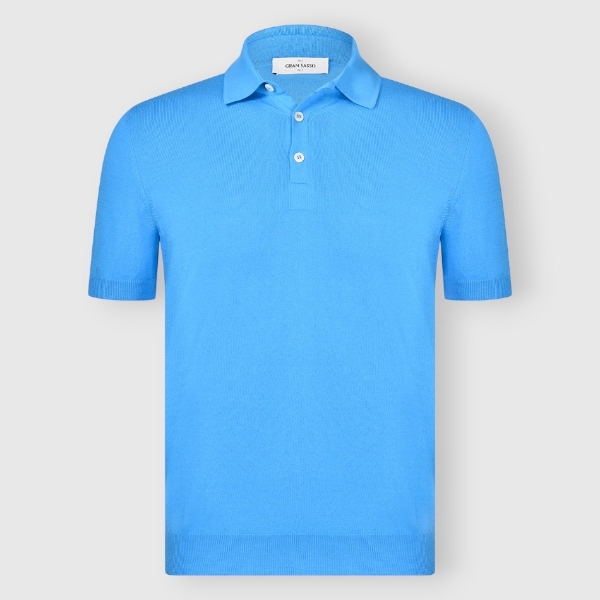 Picture of Knitted polo fresh cotton