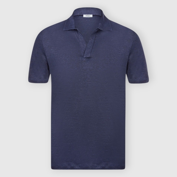 Picture of Linen skipper polo 