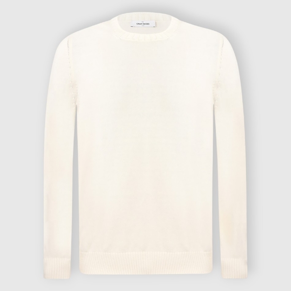 Picture of 2-ply cotton crew neck
