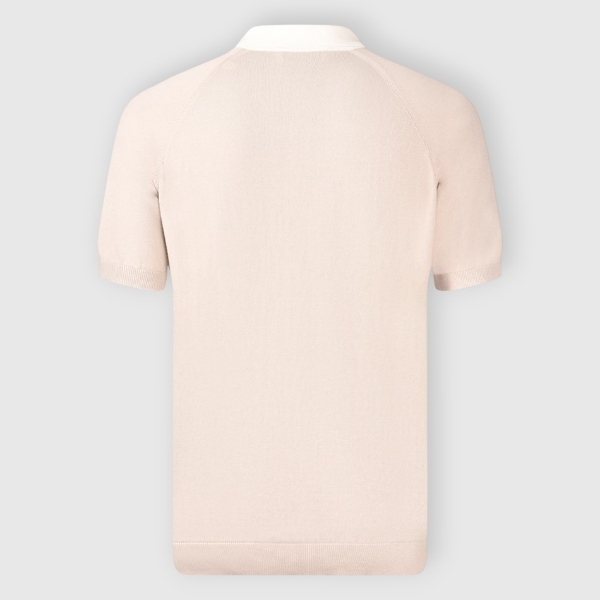 Immagine di Polo skipper in maglia raglan cotone organico