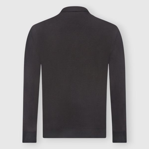 Picture of Long sleeve suvin knit polo